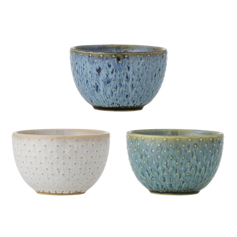 Bloomingville - Harriet Bowl - Blue - Stoneware