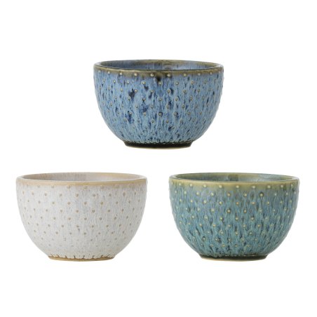 Bloomingville - Harriet Bowl - Blue - Stoneware