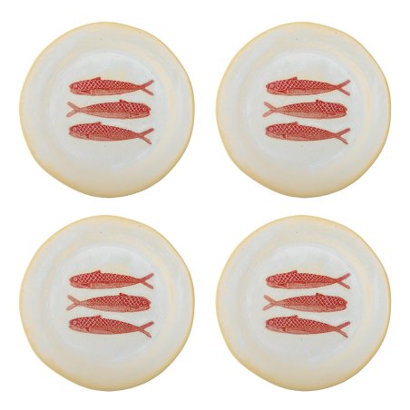 Bloomingville - Hadden Plate - Red - Stoneware