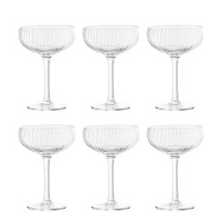 Bloomingville - Astrid Champagne Glass - Clear