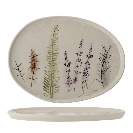 Bloomingville - Bea Serving Plate - Nature