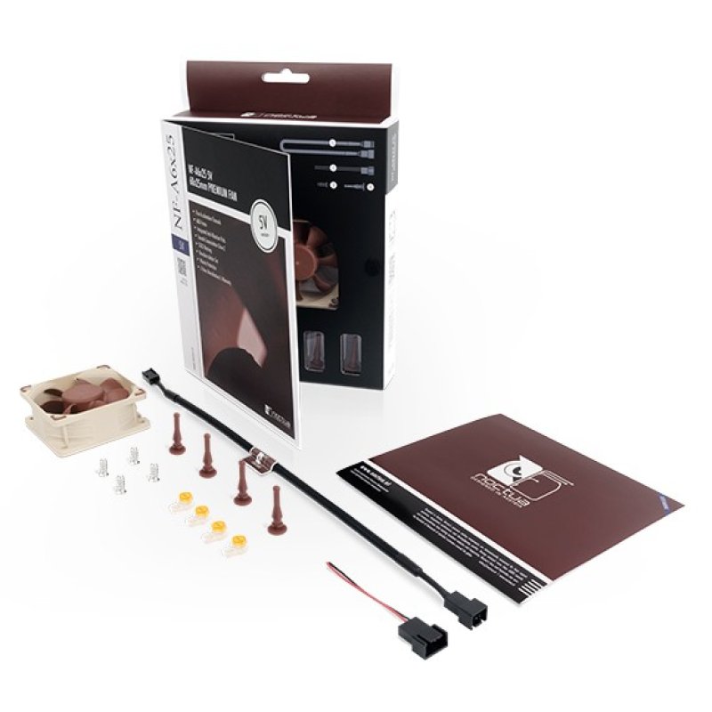 Noctua NF A6x25 5V Boitier PC Ventilateur 6 cm Blanc