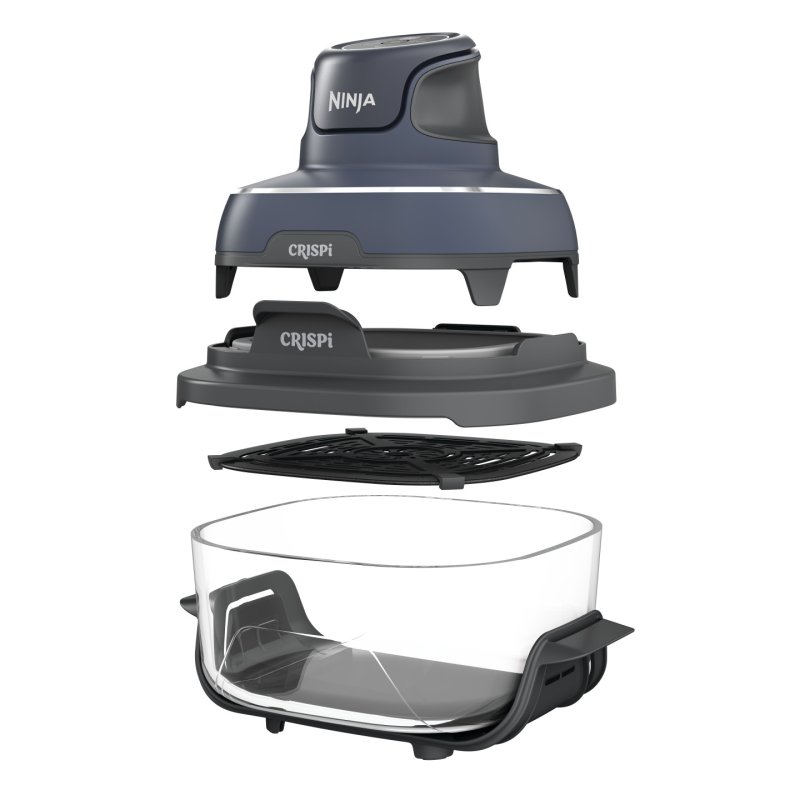 Ninja Heißluftfritteuse Crispi FN101EUGY grau