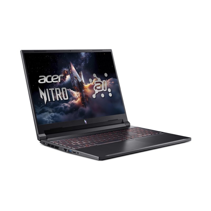 Acer Nitro V16 (ANV16-42-R9H6) Gaming 16,0" WQXGA, 180Hz, Ryzen R7-260 (16 TOPS), 32GB RAM, 2x 1TB SSD, GeForce