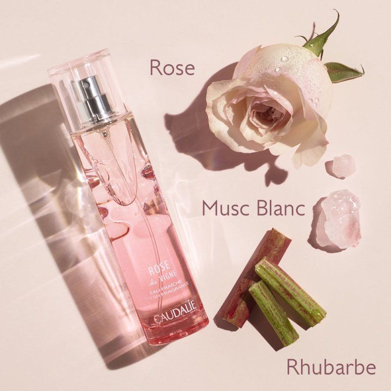 Caudalie Fresh Fragrance Rose de Vigne 50 ml Femmes