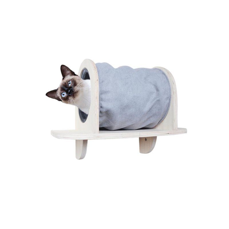 AFP - Skywalk Grooming Hideaway Tunnel - Wall-mounted tunnel for cats
