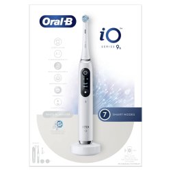 Oral-B iO 9S Adulte Brosse à dents rotative oscillante Blanc