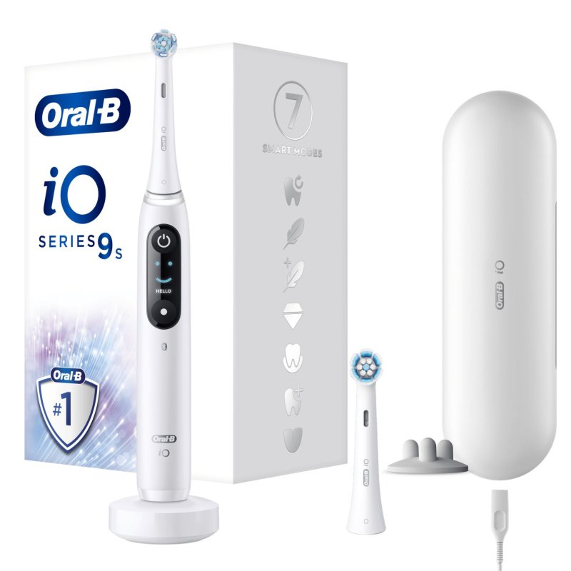 Oralb Io 9s Electric Toothbrush White
