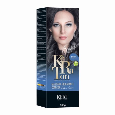 Kert Keraton Shine Bath Graphite 100g - Professional Hair Care