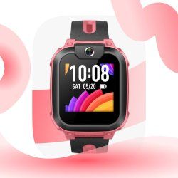 imoo Z1 3.3 cm (1.3") TFT Digital 240 x 240 pixels Touchscreen 4G Pink Wi-Fi GPS (satellite)