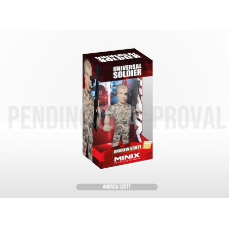 UNIVERSAL SOLDIER - Andrew Scott - Figurine Minix 12cm