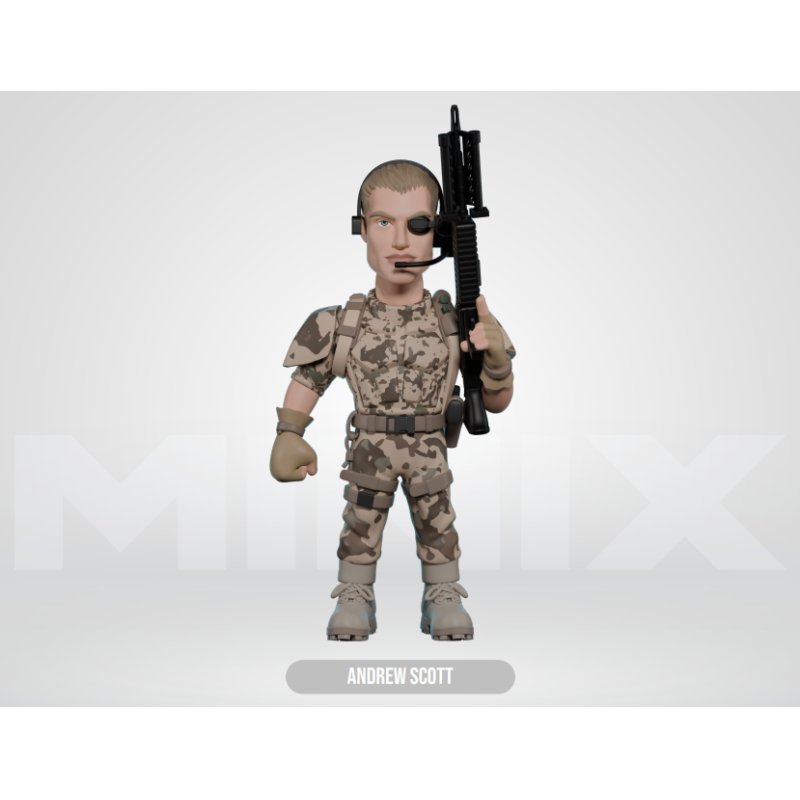 UNIVERSAL SOLDIER - Andrew Scott - Figurine Minix 12cm