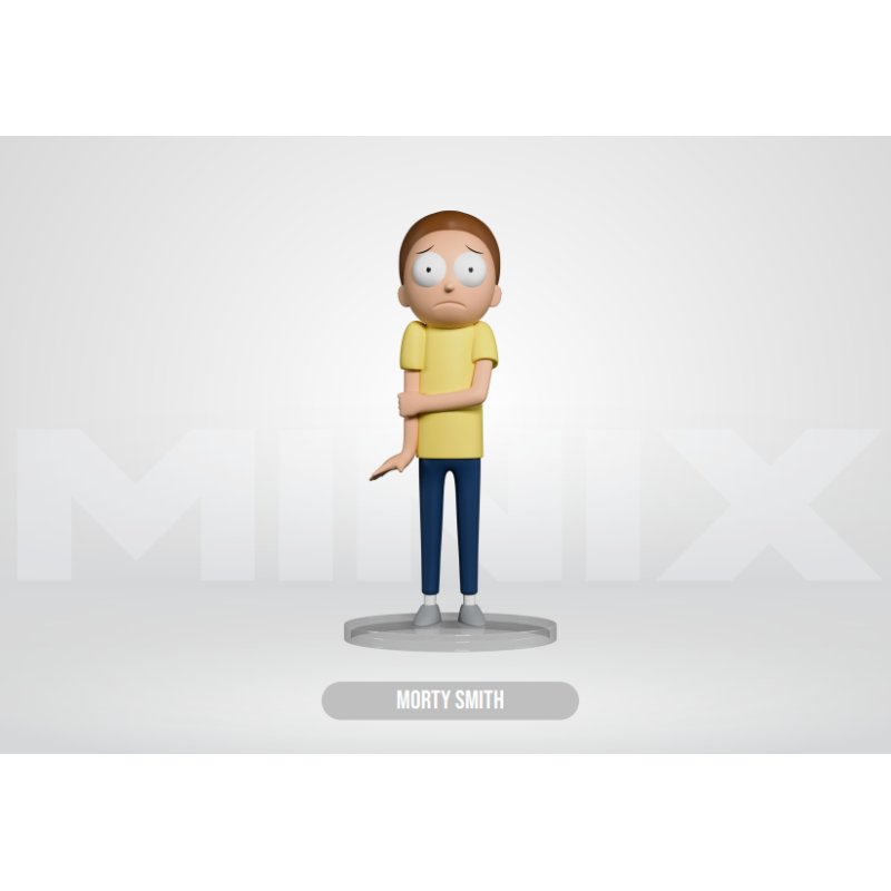 Minix - TV Series 172 - Rick et Morty - Morty Smith Statue 12cm