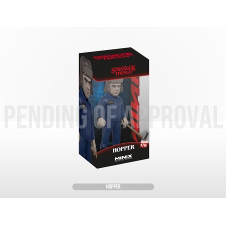 Minix - TV Series 176 - Stranger Things - Hopper (S5) Statue 12cm