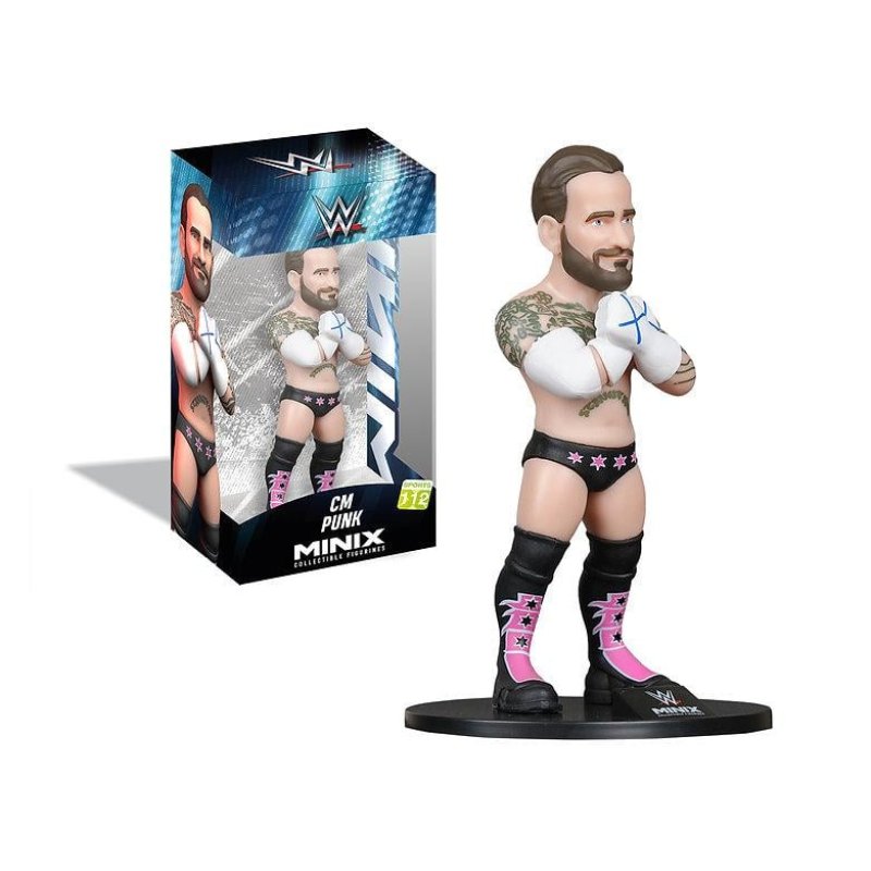 Minix - Sports 112 - WWE - CM Punk Statue 12cm