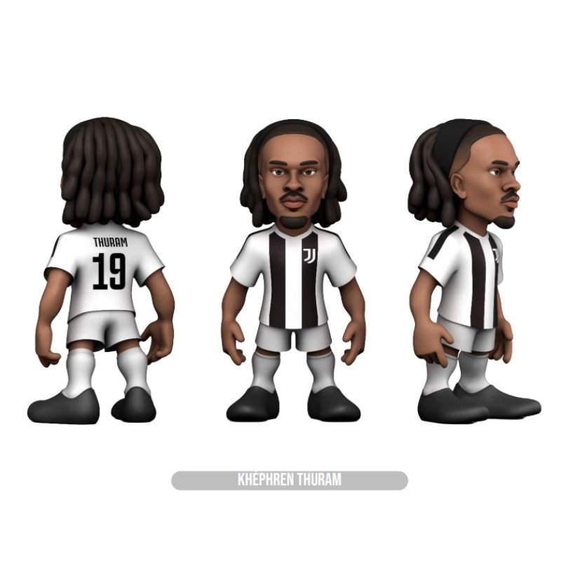 JUVENTUS - Khephren Thuram - Figurine Minix 12cm