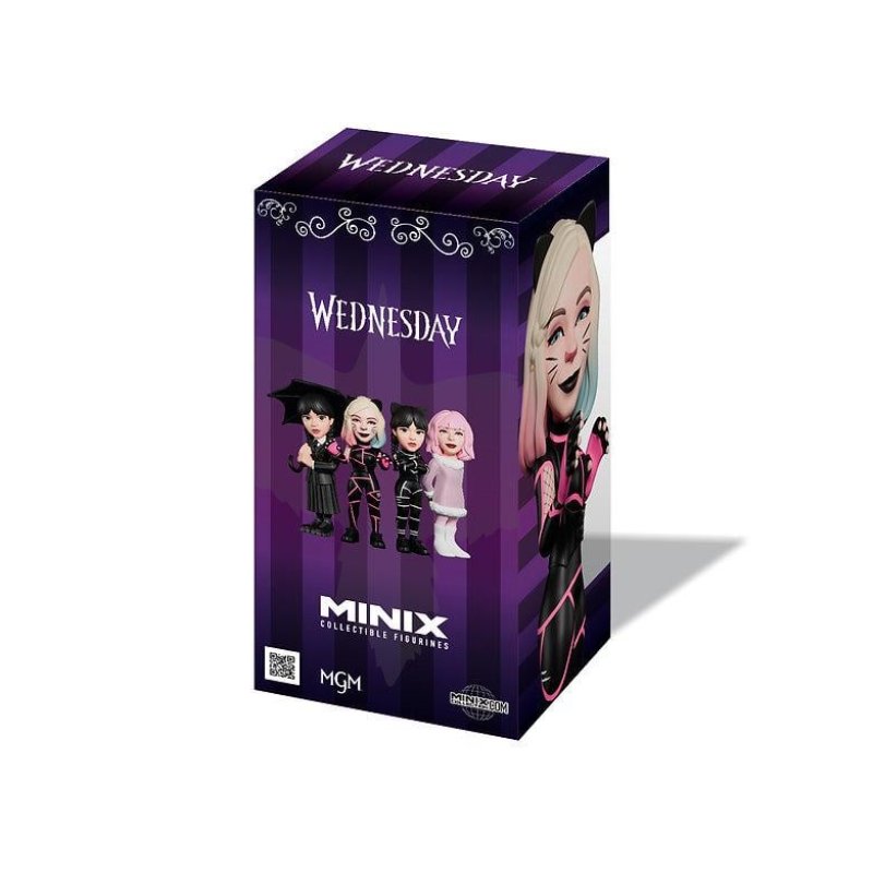 Minix - TV Series 169 - Mercredi - Figurine de Enid Sinclair en costume de chat 12cm