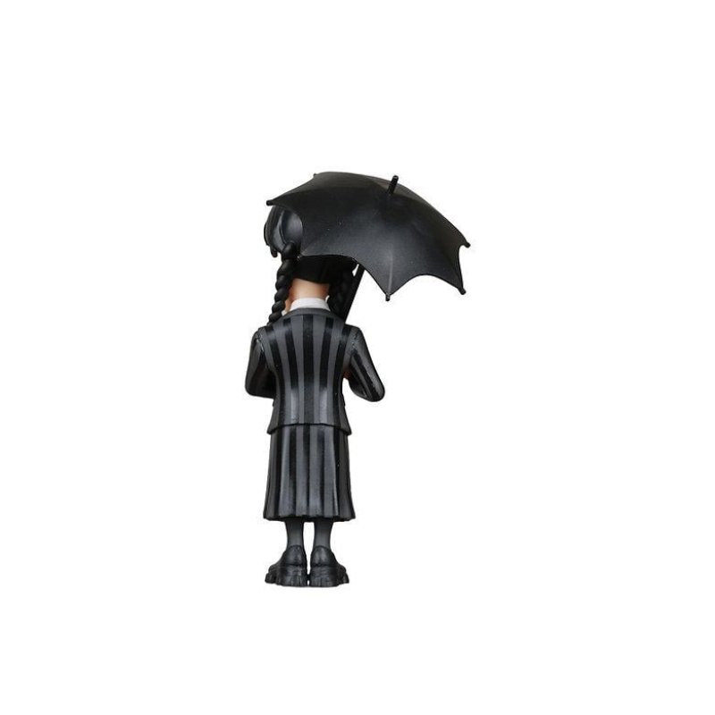Minix - TV Series 167 - Mercredi - Figurine de Mercredi Addams avec son parapluie 12cm