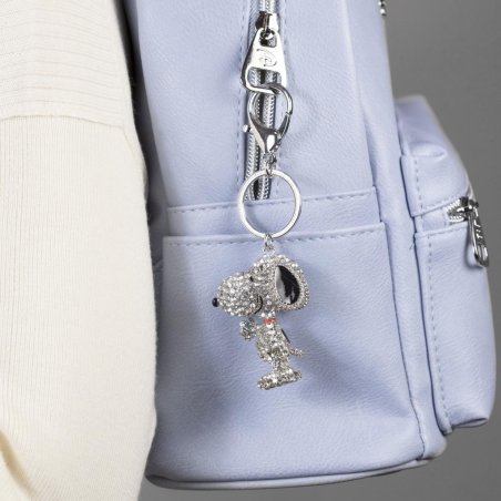 SNOOPY - Serti de Pierres - Porte-Clés 3D