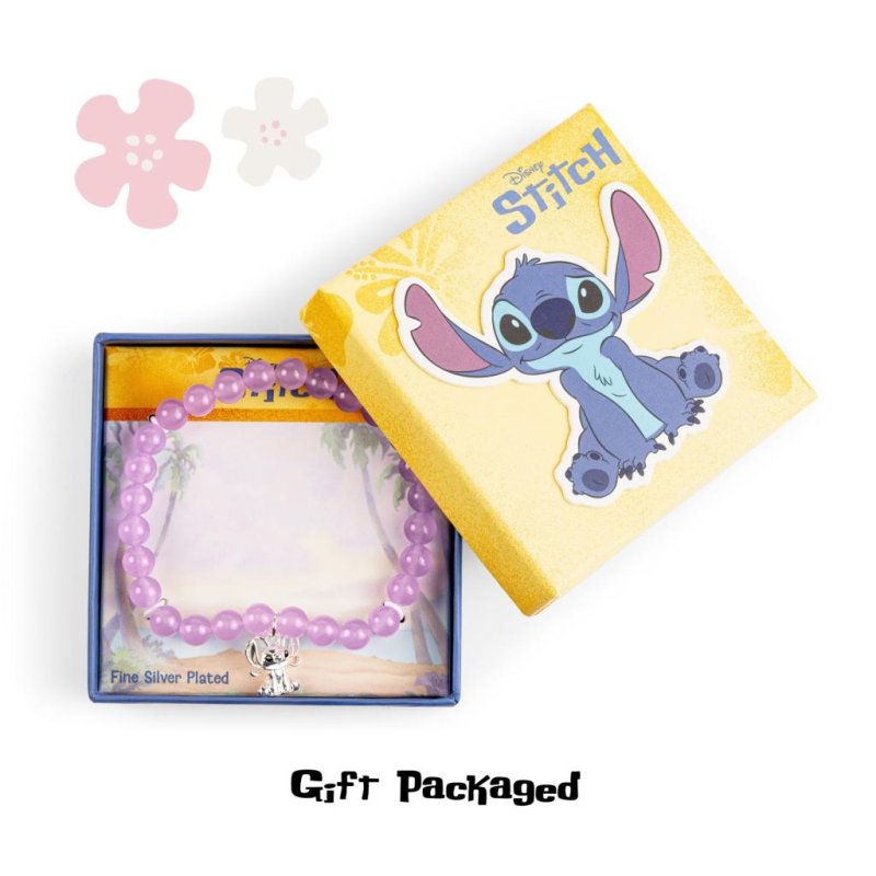 ANGEL - Bracellet en Perles Charme - Laiton Plaqué