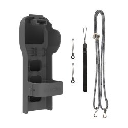 Sunnylife protective case with strap and lanyard for Osmo Pocket 3 (gray)