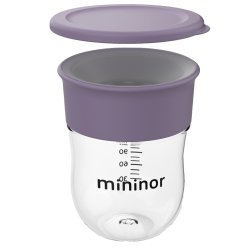 MIninor Global - Training Cup 220ml - Lilac flower (14283)