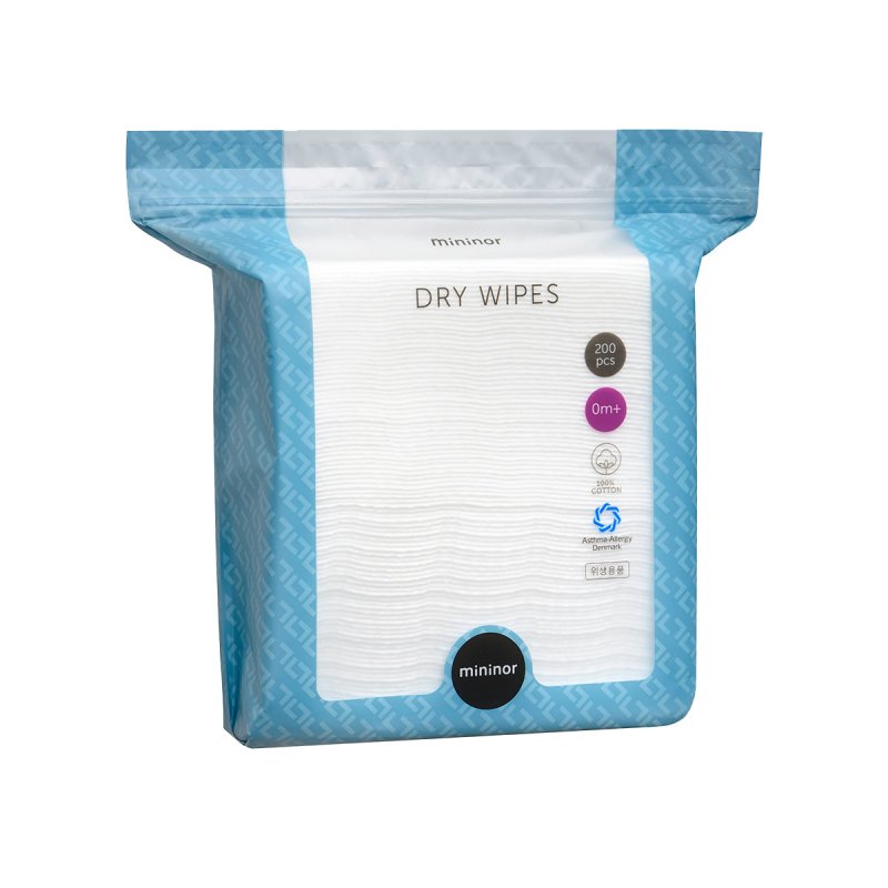 Mininor Global - Dry Wipes - 200 pcs (10510)