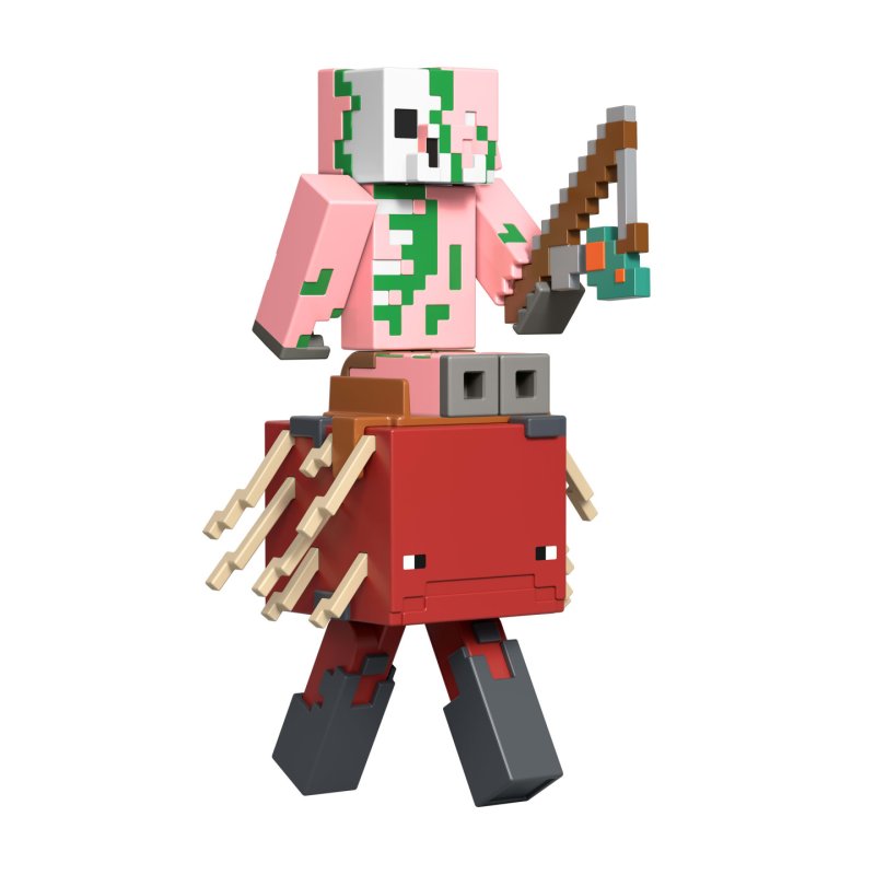 MINECRAFT CORE FIGURE 2-PACK -Zombified Piglin & Minecraft Strider