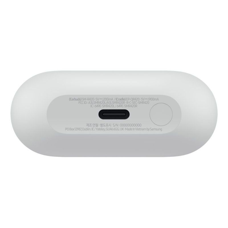 Samsung Galaxy SM-R420NZAADBT headphones/headset True Wireless Stereo (TWS) In-ear Calls/Music Bluetooth Grey