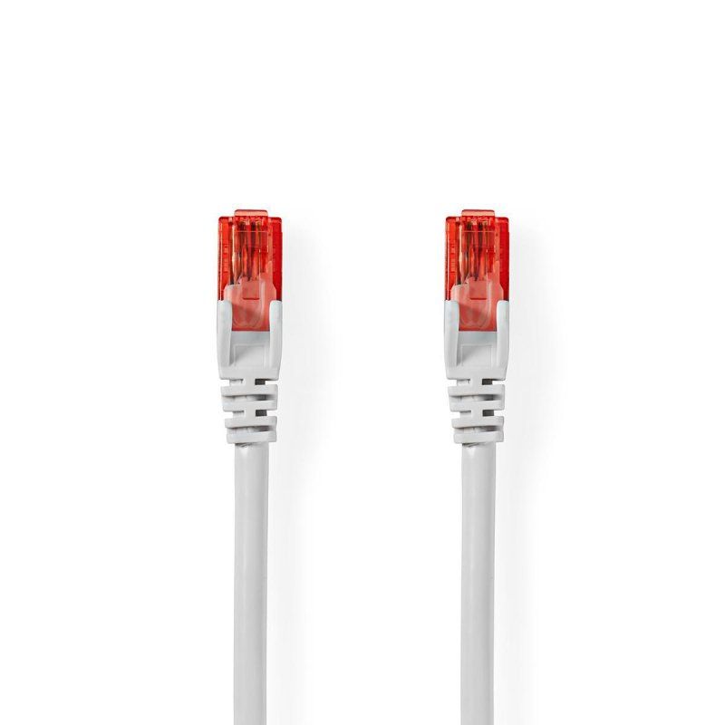 Nedis CCGL85200WT30 networking cable White 3 m Cat6 U/UTP (UTP)