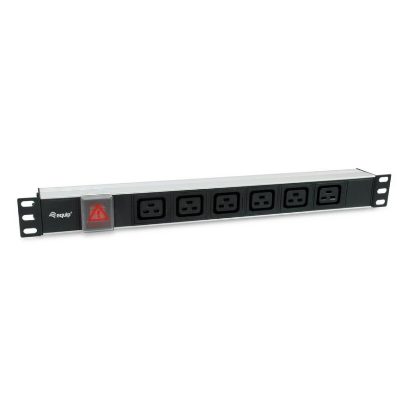 Equip 333319 power distribution unit (PDU) 6 AC outlet(s) 1U Black
