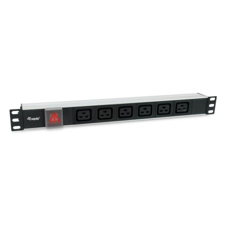 Equip 333319 power distribution unit (PDU) 6 AC outlet(s) 1U Black