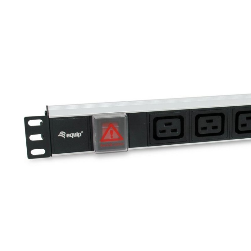 Equip 333319 power distribution unit (PDU) 6 AC outlet(s) 1U Black