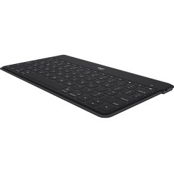 Logitech Keys-To-Go QWERTY Néerlandais, Anglais britannique Bluetooth Noir