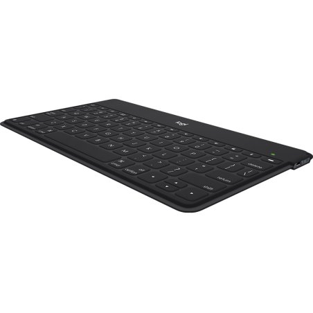 Logitech Keys-To-Go QWERTY Néerlandais, Anglais britannique Bluetooth Noir