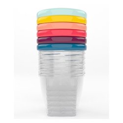 BabyMoov Babybowls 8.45oz Bol 0,25 L Multicolore, Transparent