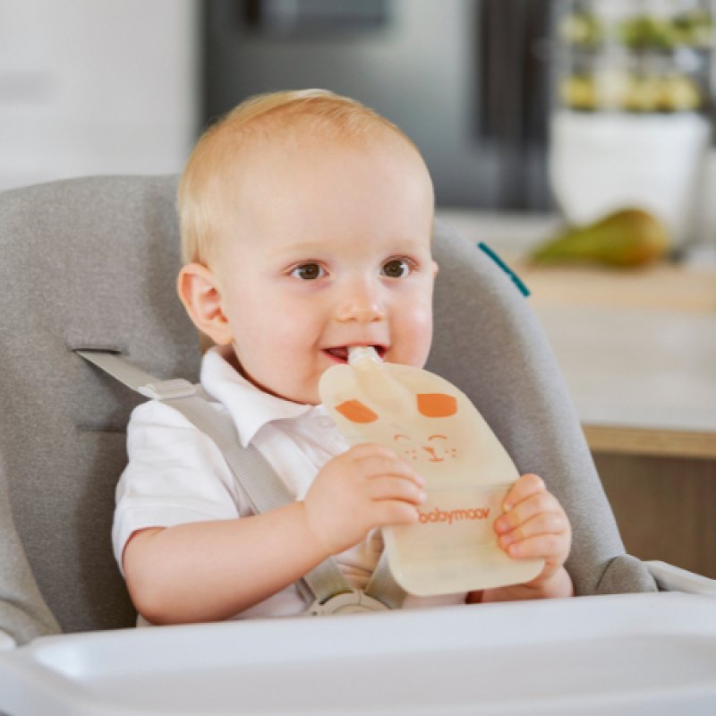 BabyMoov Gourdes compote réutilisables écologiques