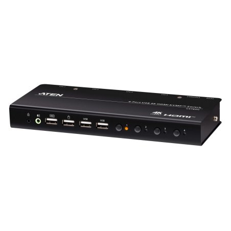 ATEN 4-Port USB 4K HDMI KVMP™ Switch