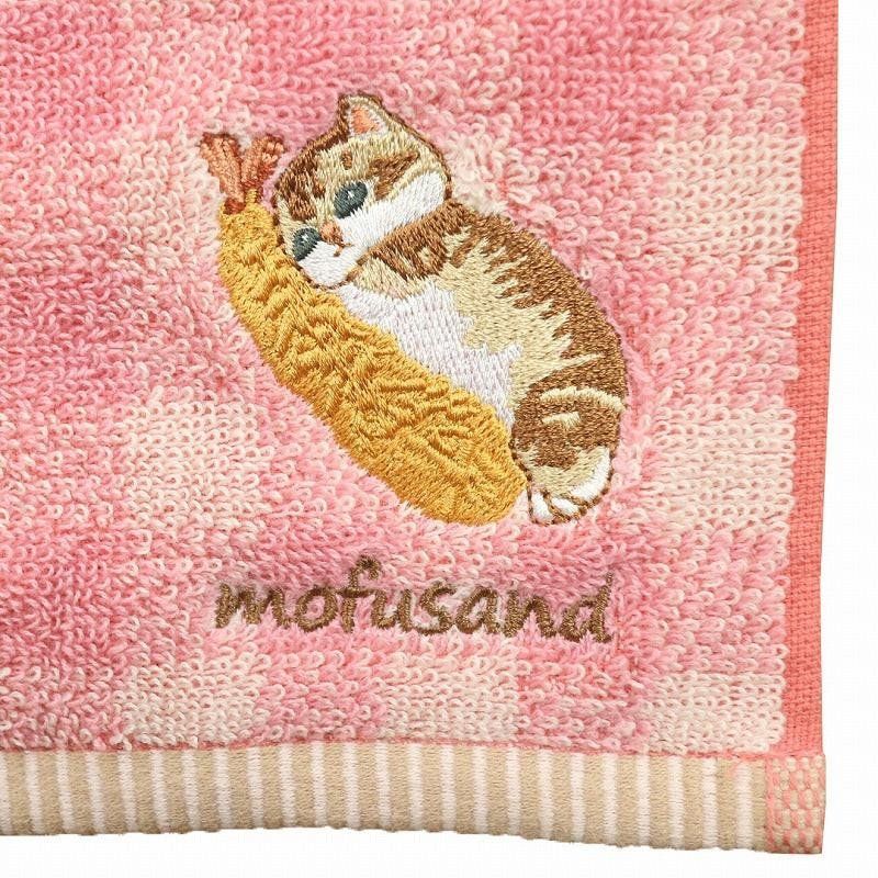 MOFUSAND - Chaton-Nyan Empreinte Rouge - Mini Serviette 25x25cm