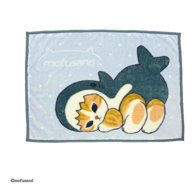 MOFUSAND - Chaton-Nyan Requin - Plaid 70x100cm