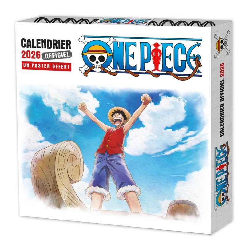ONE PIECE - Le calendrier officiel 2026