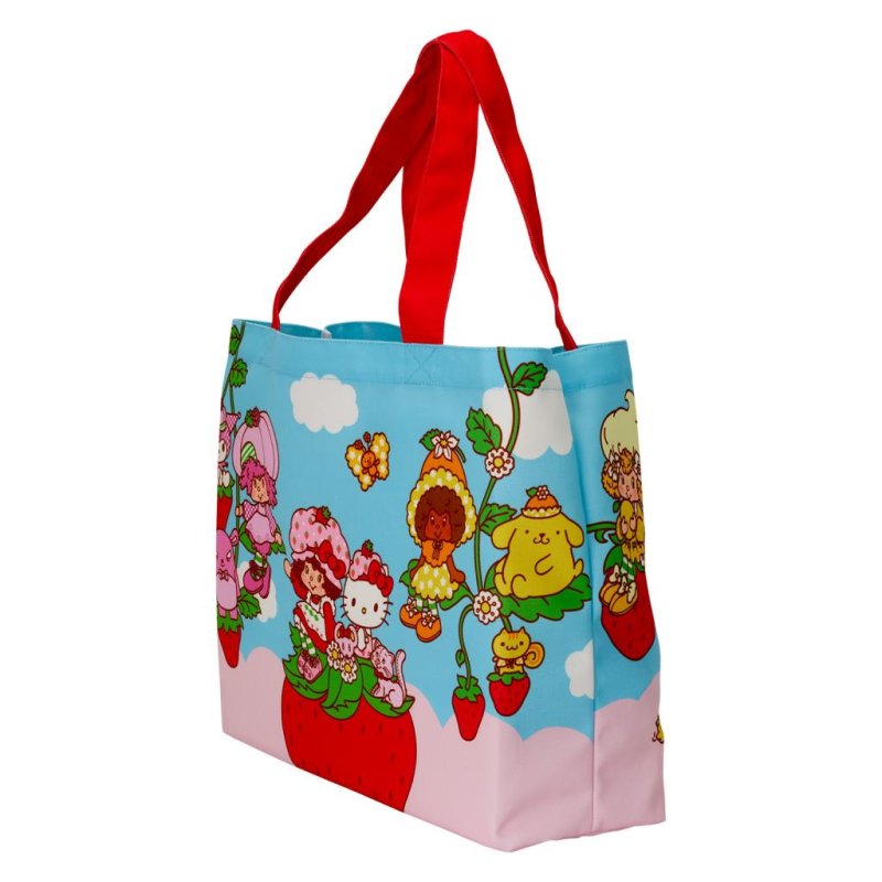 SANRIO X CHARLOTTE AUX FRAISES - Tote Bag Canvas Loungefly