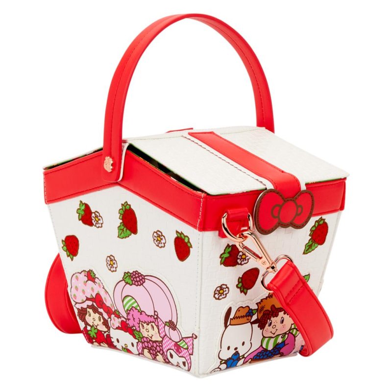 SANRIO X CHARLOTTE AUX FRAISES - Sac Bandoulière LoungeFly