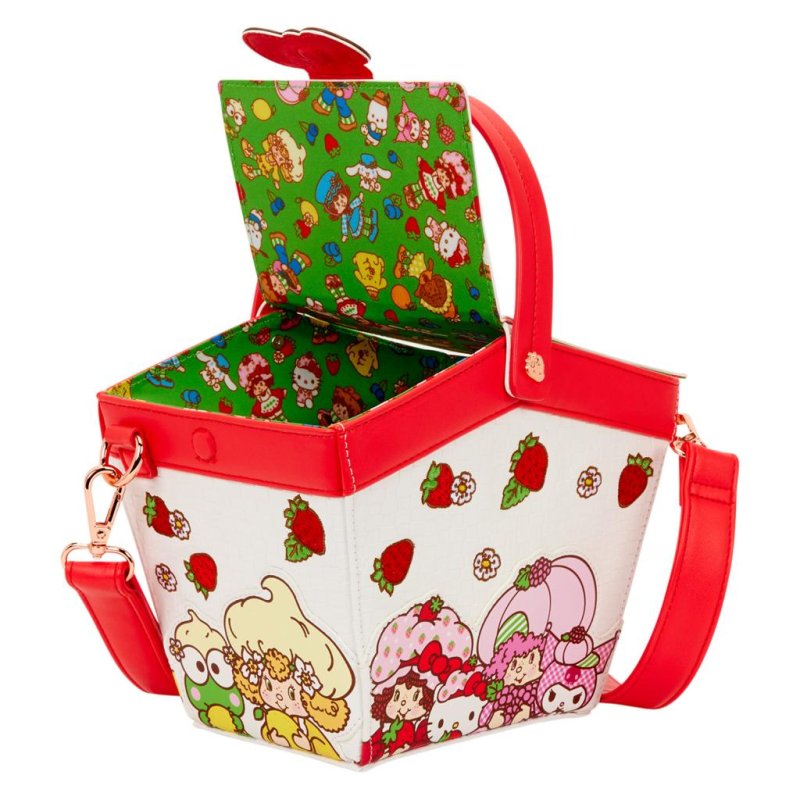 SANRIO X CHARLOTTE AUX FRAISES - Sac Bandoulière LoungeFly