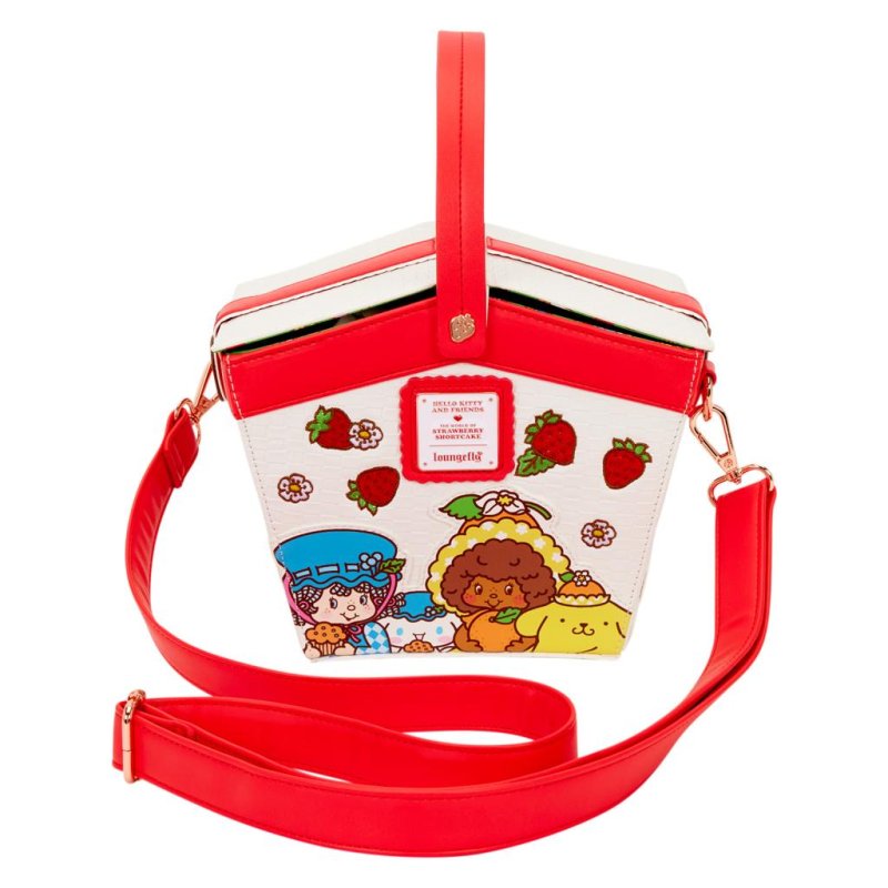 SANRIO X CHARLOTTE AUX FRAISES - Sac Bandoulière LoungeFly