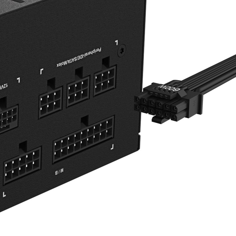 GIGABYTE UD850GM PG5 V2 Power Supply Unit- PCIe Gen 5.1, 80 PLUS Gold, Fully Modular Design, 120mm Fan, ATX 3.1