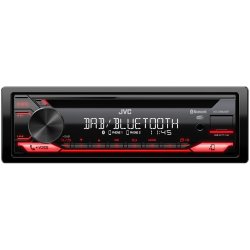 JVC KD-DB622BT récepteur multimédia de voiture Noir 200 W Bluetooth
