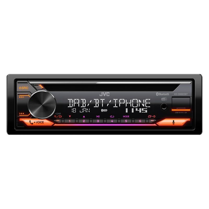 JVC KD-DB922BT Black 200 W Bluetooth