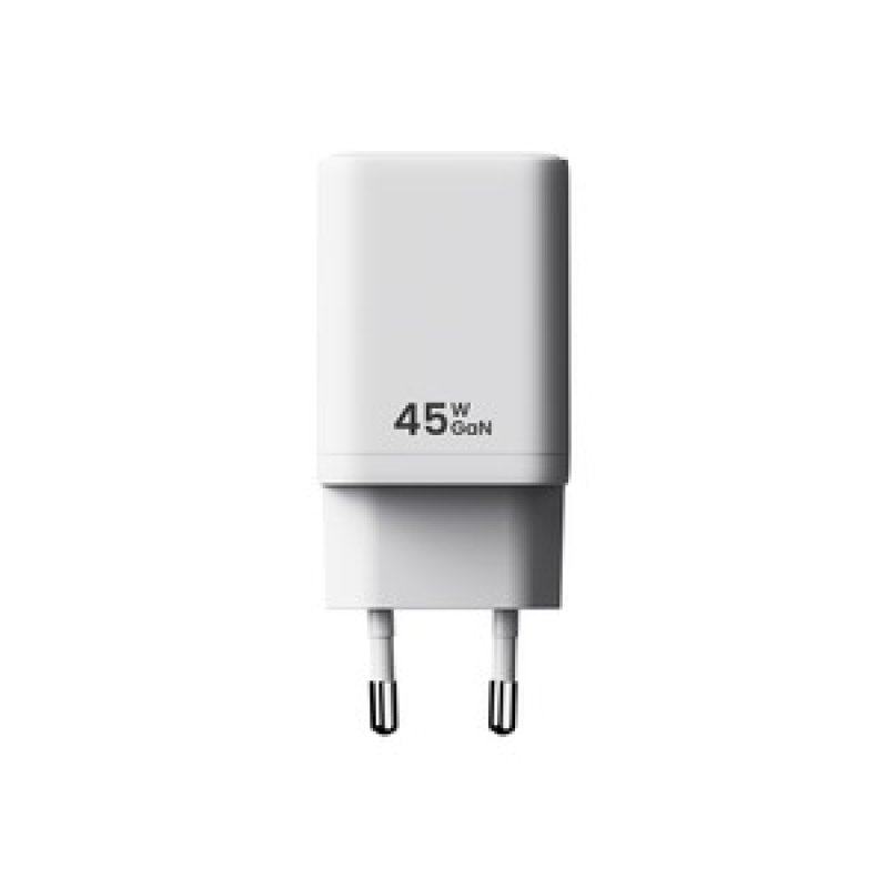 CHARGEUR SECTEUR 45W 2 USBC BLANC