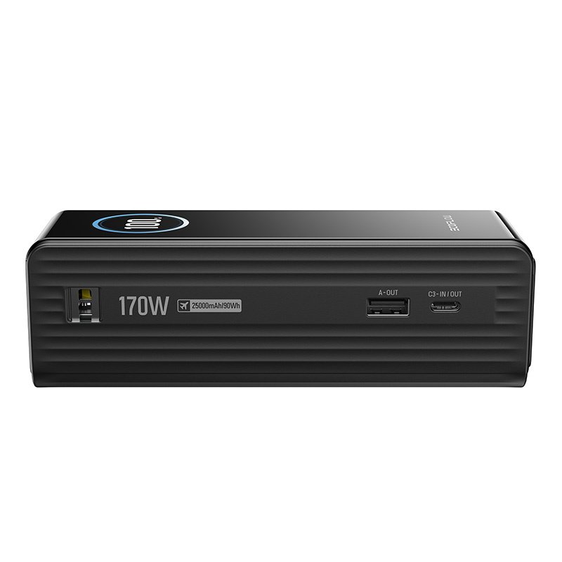 ECOFLOW RAPID 25K Build-in cable - Powerbank Black